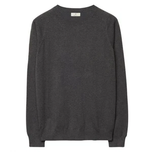 GANT Men's Cobblestone Melange Cotton Cashmere Crew 81348 Size M $175 NWT - Picture 1 of 4