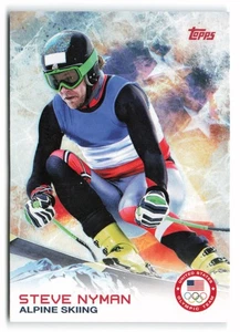 2014 Topps Equipo Olímpico y Paralímpico de Estados Unidos y Esperanzas #67 Steve Nyman EE. UU. - Imagen 1 de 2