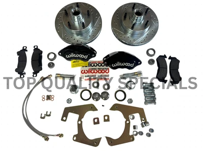 1948-56 Ford F1 F100 Half Ton Pickup Truck Front WILWOOD Disc Brake Kit 5 x 5.5 - Image 1 of 4