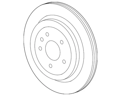 Genuine GM Rotor 23118092 - Image 1 of 3