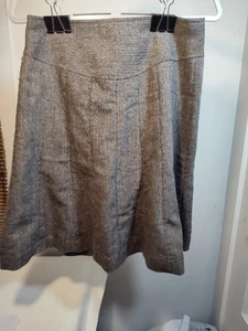 Banana Republic gefütterter Vintage-Damenrock Wollmischung Größe 6 - Bild 1 von 3