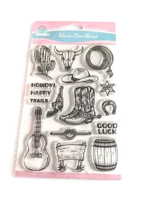 Прозрачные марки западный юго-запад поздравительные открытки украшения для скрапбукинга бумага - Изображение 1 из 4