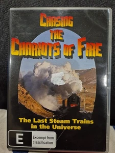 CHASING THE CHARIOTS OF FIRE DVD LAST CHINA STEAM TRAINS LOCOMOTION DOCUMENTARY - Picture 1 of 3