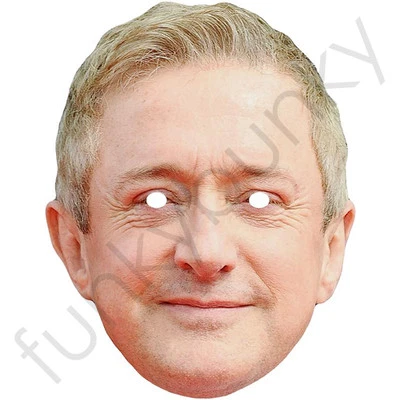 FUNKYBUNKY Louis Walsh Celebrity Card Face Mask - Ready To Wear - Fancy Dress