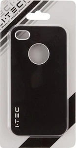 IPhone 4S case,  IPhone 4 case  Black, case for I Phone 4S & I Phone 4 I.TEC - Picture 1 of 1