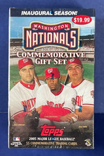 2005 Topps Washington Nationals Commemorative Gift Set 55 Cards New