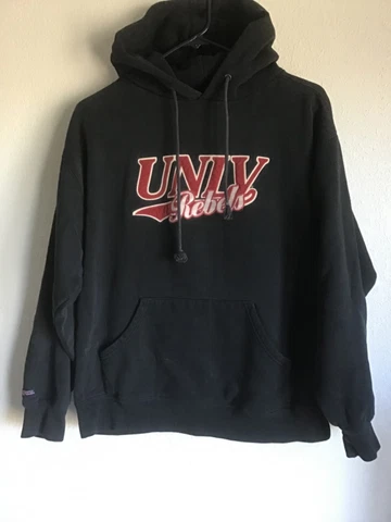 Vintage UNLV Runnin Rebels Hoodie Mens Large Sweater Pullover Jansport Cover