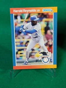 1989 Donruss All-Stars #27 Harold Reynolds Seattle Mariners - Picture 1 of 2