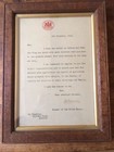 WW1 Geo.V BUCKINGHAM PALACE LETTER TO PARENT OF 5 SERVING SONS Braxtone Andover