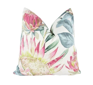 Sanderson - King Protea - Orquídea / Gris - Funda de cojín Almohada - Imagen 1 de 2