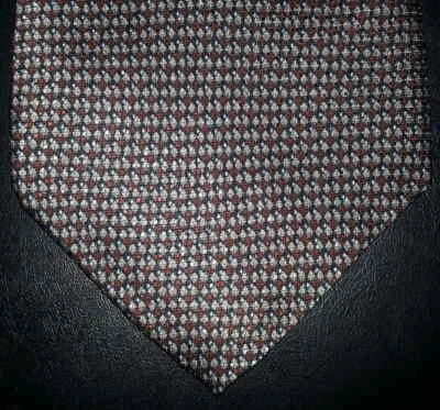 Corbata Kenneth Cole Reaction Seda Marrón Gris Negro Azul Diseño Geométrico Nueva en Caja t2742 Foto 1 de 4