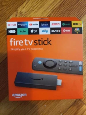 New Amazon Fire TV Stick 3rd Gen W/ Alexa Voice Remote include Tv controls - Image 1 of 2