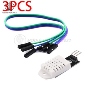 3PCS DHT22 AM2302 Digital Temperature Humidity Sensor Module DC3.3-5.5V USA - Picture 1 of 12