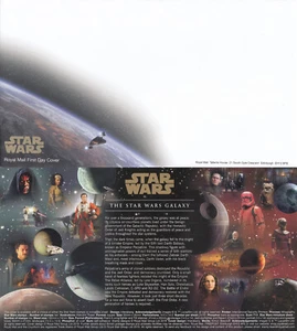 (136798) Star Wars GB FDC Blank Envelope (no stamps) 2019 - Picture 1 of 1