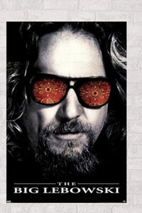 The Big Lebowski Movie Poster 1998 Film Painting Print Room Wall Art Decor 24x36 - Imagen 1 de 3