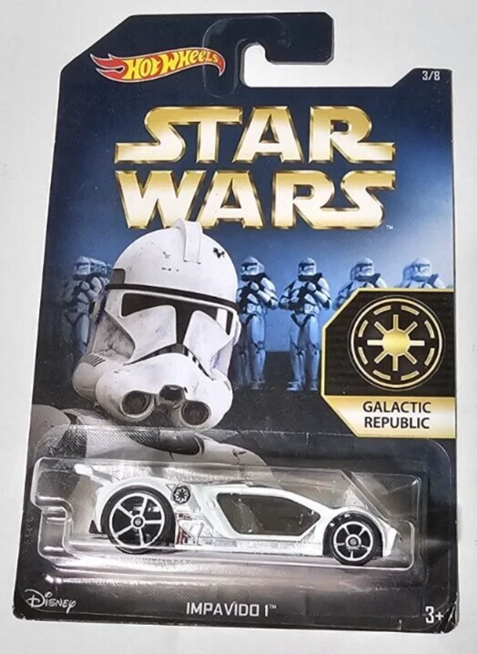 Hot Wheels Star Wars Impavido 1 Galactic Republic Diecast Car Mattel 2015 ¡NUEVO! Foto 1 de 1