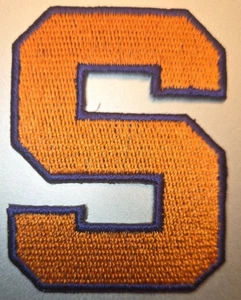 Syrakus Orange Bügelbild Patch 2,25" x 1,75" schneller kostenloser Versand mit Sendungsverfolgung - Bild 1 von 1