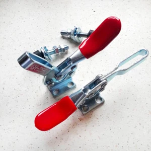Hand Tool Toggle Clamp GH-225-D Metal Horizontal Clamping Bar Quick Release New - Picture 1 of 4
