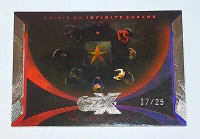 2022 Cryptozoic CZX Crisis on Infinite Earths Silver 50 The Justice League 17/25 - Image 1 of 3