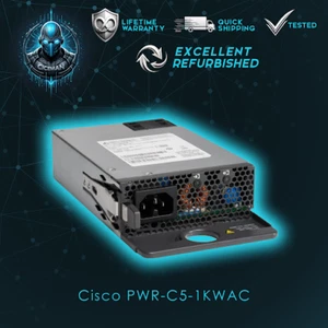 Cisco PWR-C5-1KWAC 1000W Netzteil für 9200 Schalter - Bild 1 von 2