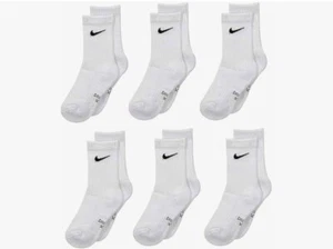 Nike Dri-Fit Performance Basic Crew (Toddler/Little Kid) White - Picture 1 of 3