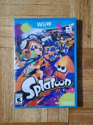 Splatoon (Wii U, 2015) CIB with Case & Manual - Image 1 of 4