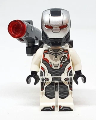NEW LEGO War Machine White Jumpsuit Minifig Avengers Endgame sh564 76124  - Image 1 of 3