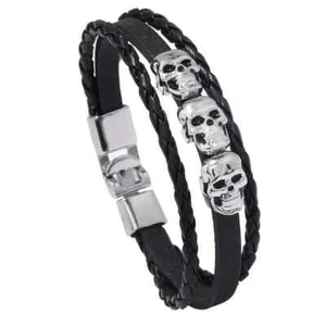 Skull Bracelet for men - Picture 1 of 4