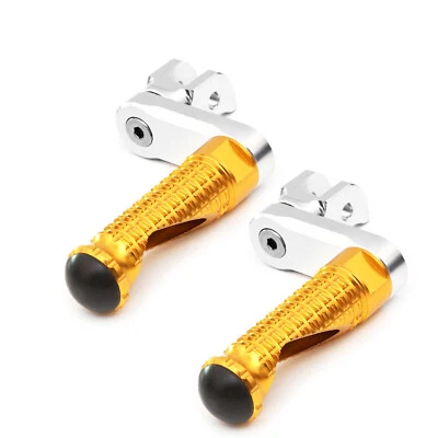 Clavijas de pie delanteras doradas elevables MPRO 1,5 pulgadas para Ducati 1098 S/R/EVO 07 08 09 Foto 1 de 4