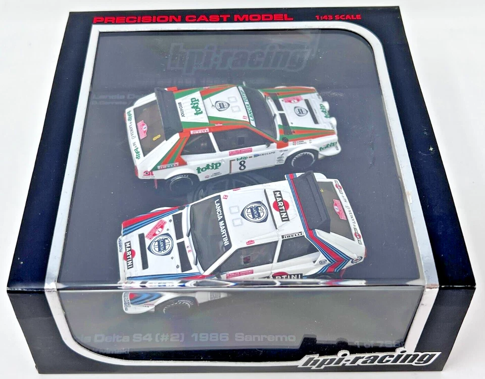 1/43 HPI Racing Lancia Delta S4 1986 SanRemo Set #8052 (e39) - Image 1 of 4