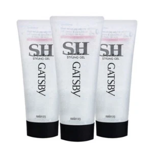Gatsby Mens Hair Styling Gel Super Hard / 200g x 3ea - Picture 1 of 4