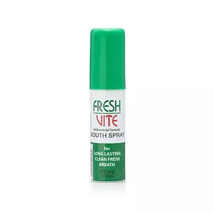FreshVite Mouth Spray for longer lasting clean breath 15ml MOUTH AND BREATH - Picture 1 of 2