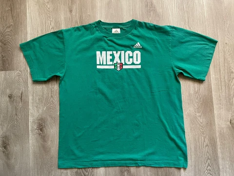 Adidas Team Mexico Soccer Futbol Shirt Size Large Cover