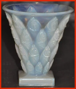 Sabino opalisierende Glas Vase Modell Carangues 7113 - Bild 1 von 7