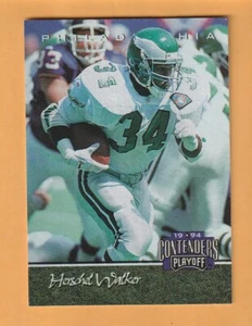 Herschel Walker Philadelphia Eagles 1994 Playoff Contenders Georgia Bulldogs 8W - Imagen 1 de 2