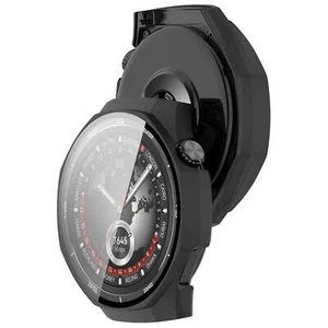 Etui + szkło do Huawei Watch GT 5 Pro 46mm Bizon Case Folia pancerna Czarne - Zdjęcie 1 z 8
