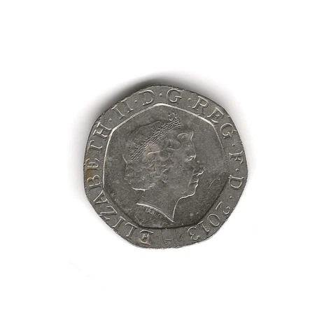 2013 United Kingdom - 20 Pence - 853 Cover