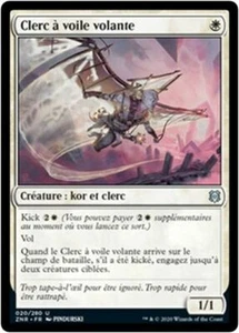 MTG Magic ZNR - [x2] Kitesail Cleric/Clerc à voile volante, French/VF - Picture 1 of 1