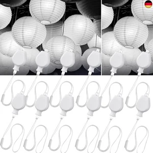 XRR LED Ballonlichter, 12 Stück LED Laternenlichter Lampions Licht Mini LED - Bild 1 von 6