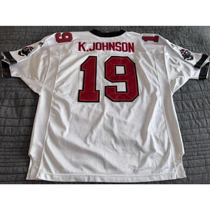 Camiseta deportiva Adidas Pro Line 2000 Keyshawn Johnson NFL Tampa Bay Bucaneers auténtica - Imagen 1 de 15