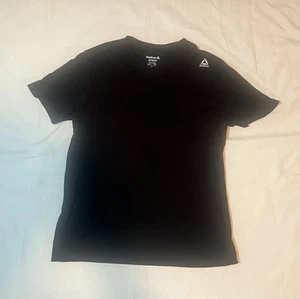 Schwarzes Reebok Baumwollshirt mit V-Ausschnitt für Herren. Größe-Medium. EUC - Bild 1 von 6