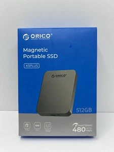ORICO 512GB Magnetic Portable SSD External Drive - Afbeelding 1 van 5