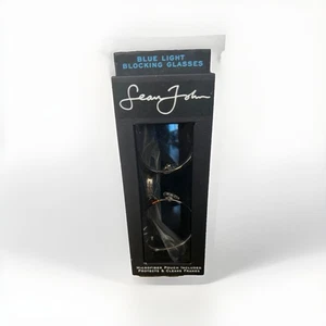 Gafas bloqueadoras de luz azul Sean John con bolsa de microfibra +0,00 potencia - Imagen 1 de 2
