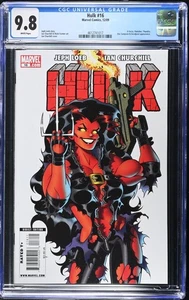 Hulk #16 CGC 9.8 1st Full App. Of Red She-Hulk & Deadpool App. - 4612741017 - Bild 1 von 2