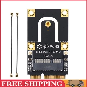 M.2-Schlüssel zum Mini-PCI-E-Wireless-Kartenkonverter-WiFi-Modul (mit Kabel) - Afbeelding 1 van 11