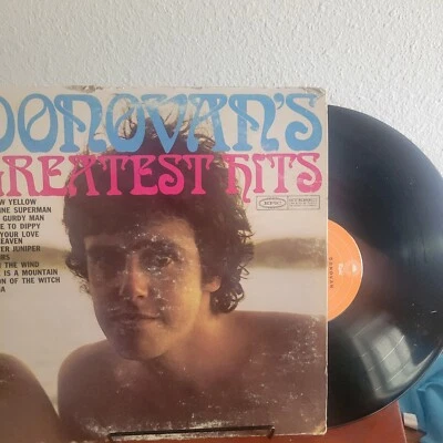 Donovan's Greatest Hits LP by Donovan vinyl 1969 VG BXN26439 Epic Records - Image 1 of 2