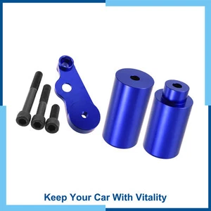 Pack (1) Frame Sliders Fairing Guard Crash Protector for Suzuki GSX-R 600 Blue - Picture 1 of 6