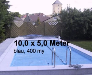 (4,58 EUR/m²) Solarnoppenfolie Wärmefolie Rechteck 10,0 x 5,0 m Pool Solar - Bild 1 von 1