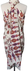 Hand Block Printed Sarong - Layla - 100% Cotton - Picture 1 of 4