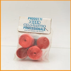 NOS 3ttt RED SMOOTH CELLO HANDLEBAR TAPE VINTAGE ROAD BIKE BICYCLE 70s 80s 3t - Bild 1 von 3